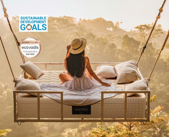 Magniflex získal bronzovou medaili EcoVadis za udržitelnost