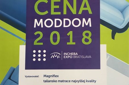 Luxusní zdravotní matrace Maestro získala CENU MODDOM 2018